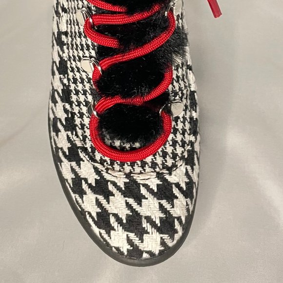 Jessica Simpson | Mikah | Black & White Houndstooth (NEW) - Picture 5 of 6